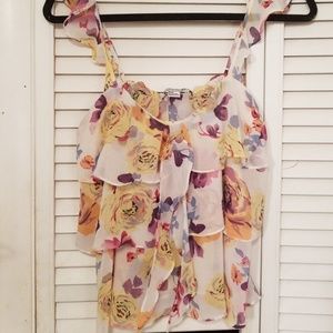 Forever 21 floral summer cami top